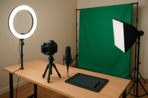 Principais equipamentos de trabalho. O marketing digital exige não apenas estratégia, criatividade e análise de dados