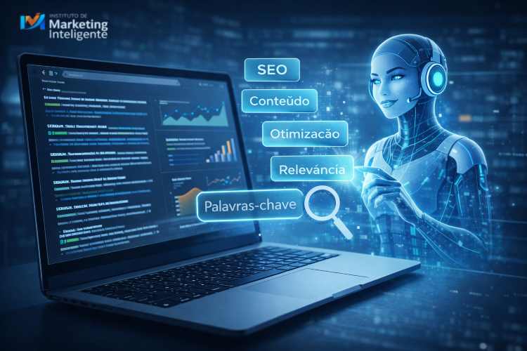 Como Usar IA para SEO. Com o avanço da IA, empresas conseguem planejar, executar e otimizar estratégias de SEO com mais precisão