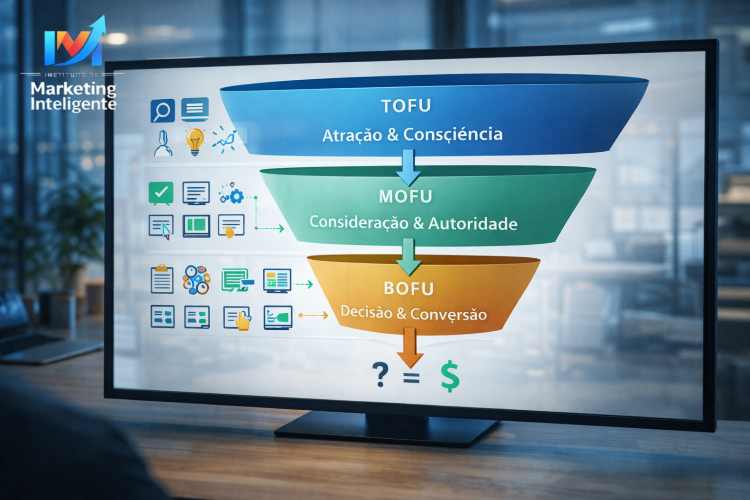 Funil de Conteúdo. É nesse cenário que o funil de conteúdo se consolida como um dos pilares centrais do marketing inteligente.